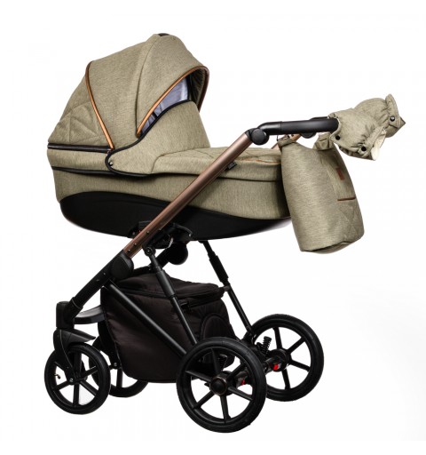 Paradise Baby FX - wózek wielofunkcyjny, zestaw 2w1 z opcją 3w1 i 4w1 | FX4